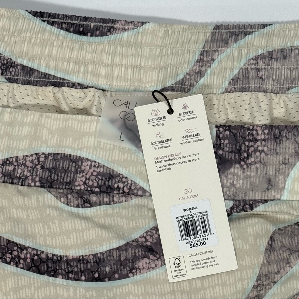 NWT New CALIA Women's XS 16" Birdie Golf Skort Tennis Skirt Pickleball Cute - Picture 6 of 7